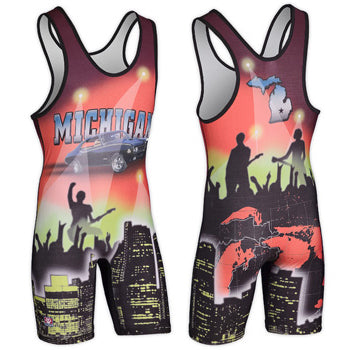 Michigan State Sublimated Singlet by Brute - BC