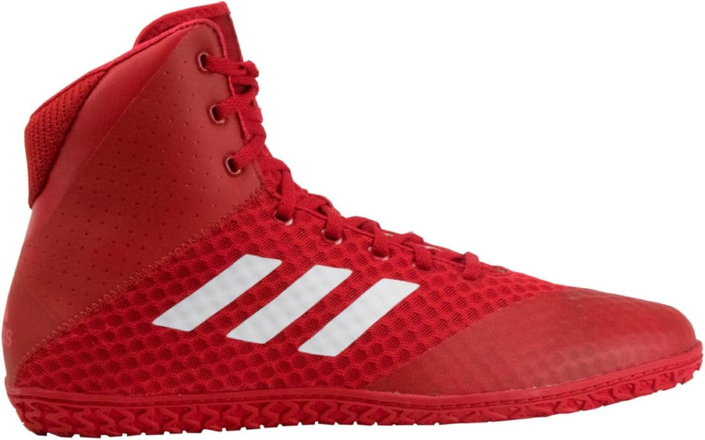 adidas Mat Wizard 4 in Red/White