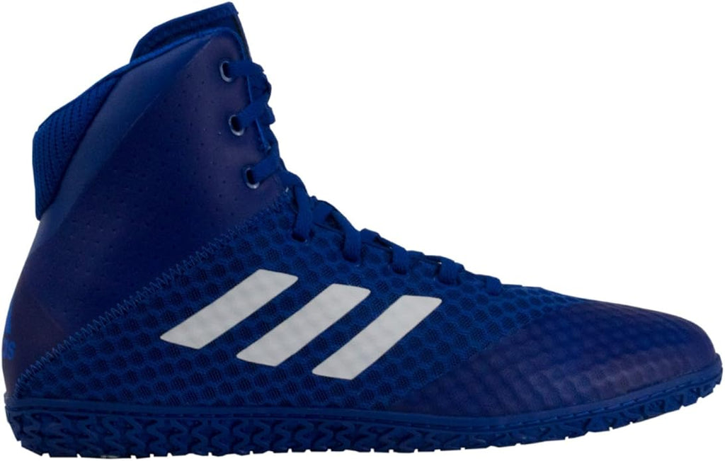 adidas Mat Wizard 4 in Royal/White