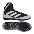 adidas Mat Wizard 5 in Grey/Black/White