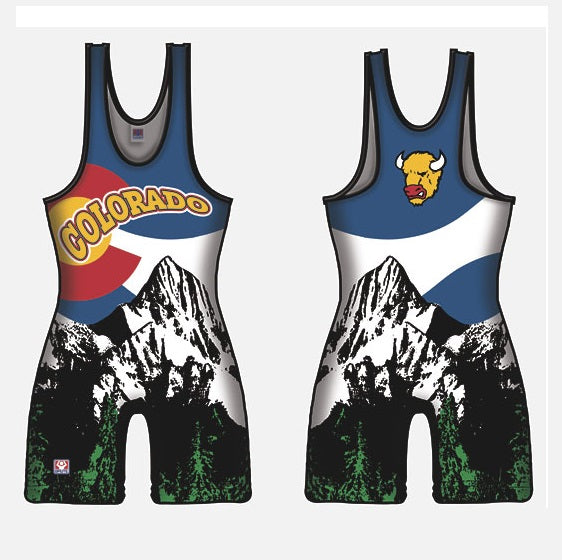 Colorado State Sublimated Singlet by Brute - BC