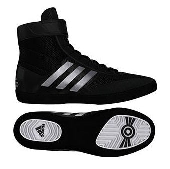 adidas Combat Speed 5 in Black/Silver/Black