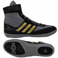 adidas Combat Speed 5 in Grey/Black/Gold