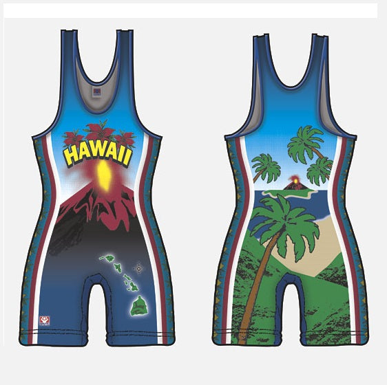 Hawaii State Sublimated Singlet by Brute - BC