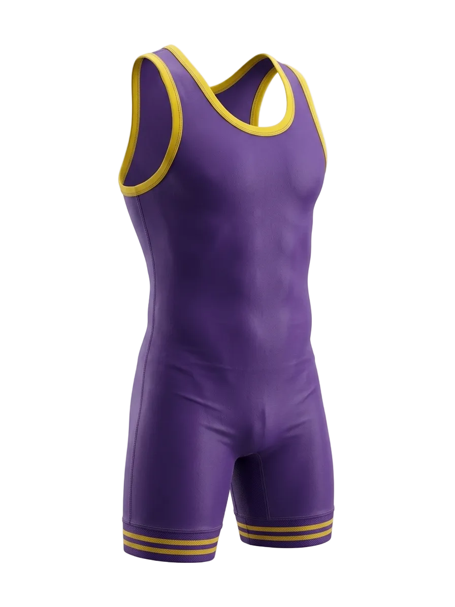 Matman Doubleknit Nylon Singlet, Exclusive Colors