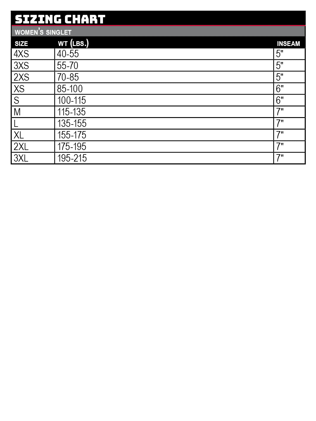 Matman Female Cut Heavyweight Team Lycra Singlet in Pink