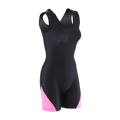 Matman Female Cut Delta Singlet in Black & Pink