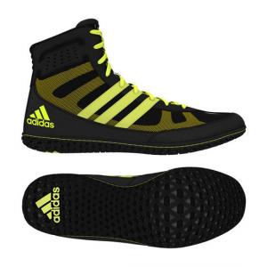 adidas Mat Wizard 3 David Taylor Edition in Black/Solar Yellow