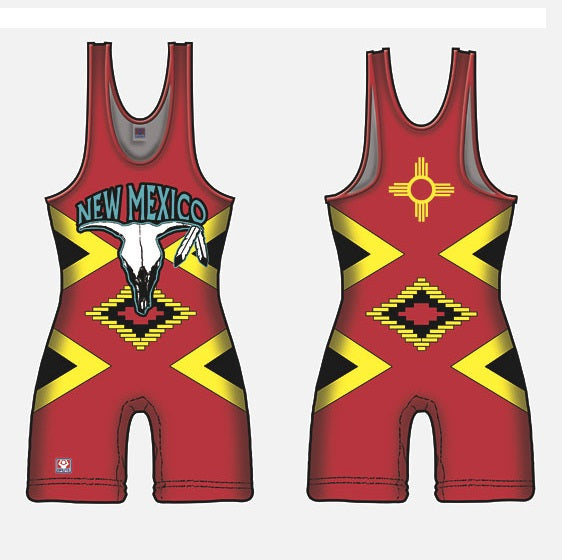 New Mexico State Sublimated Singlet by Brute - BC