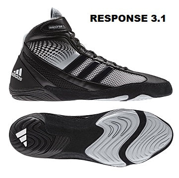 adidas Response 3.0 & 3.1 in Black/Silver/Black