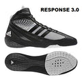 adidas Response 3.0 & 3.1 in Black/Silver/Black