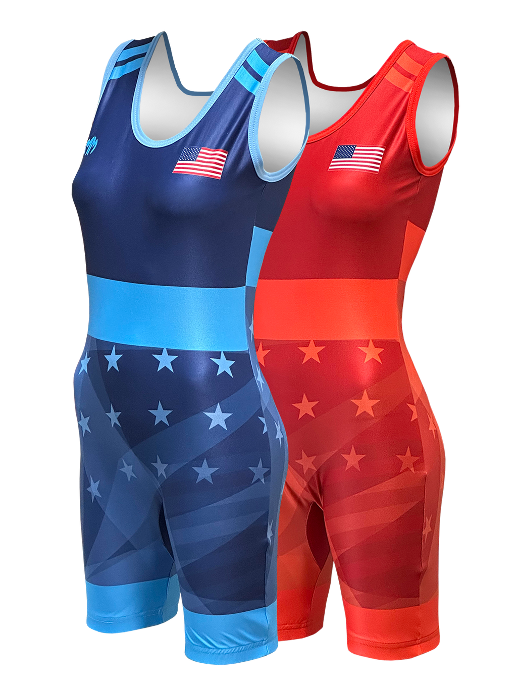 The Spangled UWW Series Women's Singlet