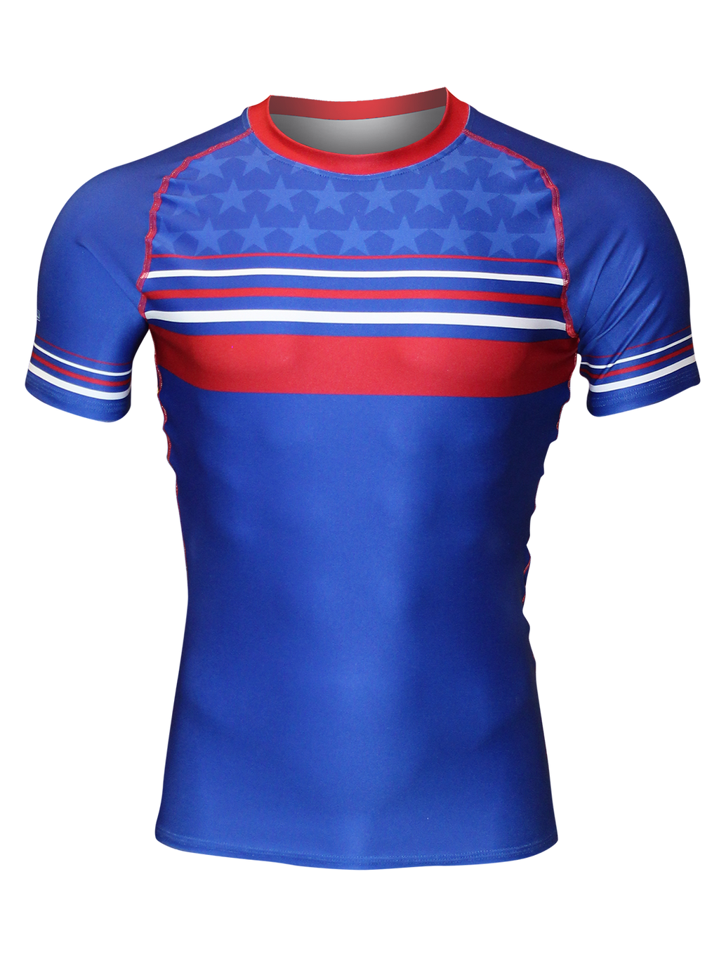 The U.S.A. Stripes Compression Shirt