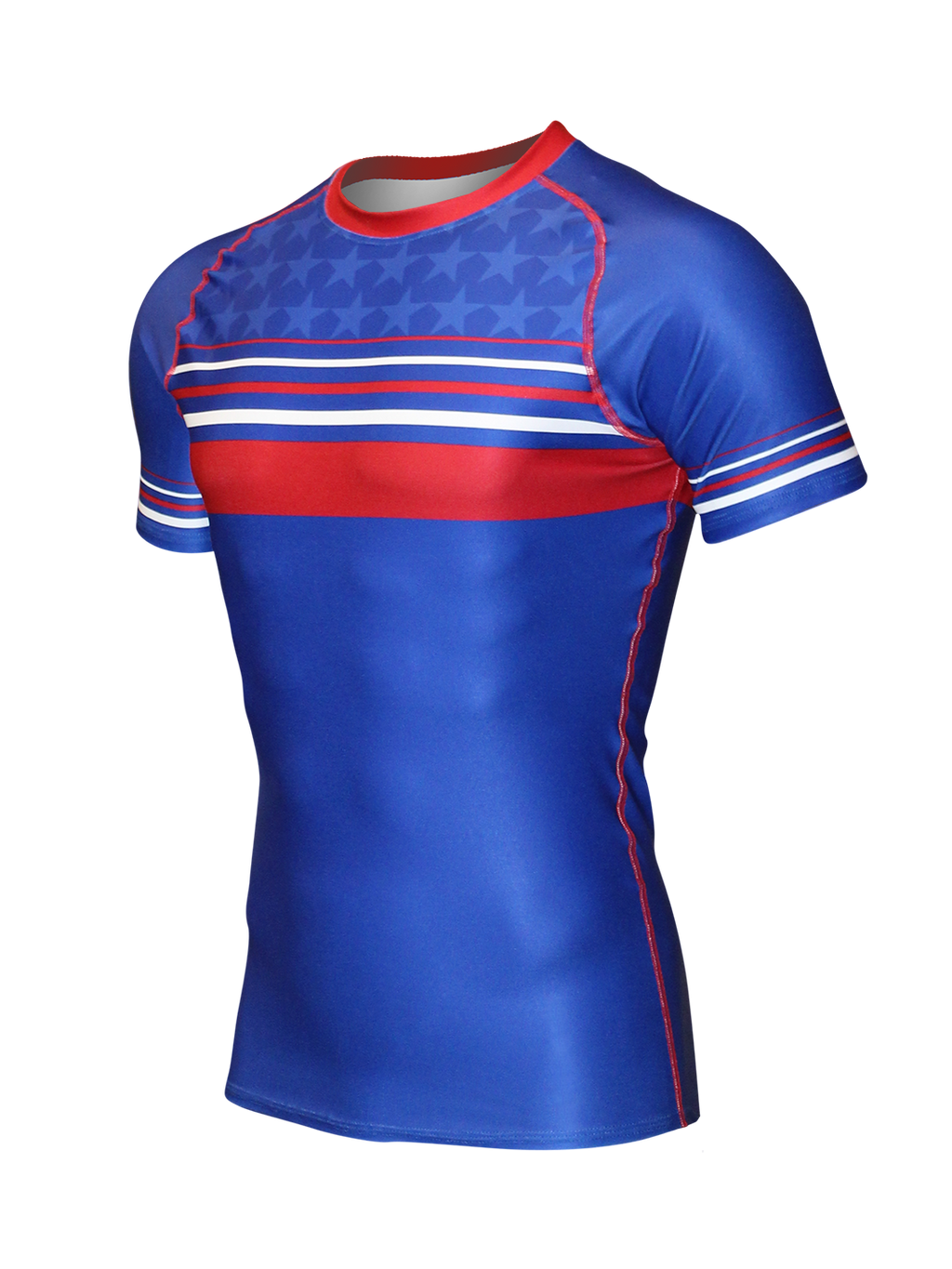 The U.S.A. Stripes Compression Shirt