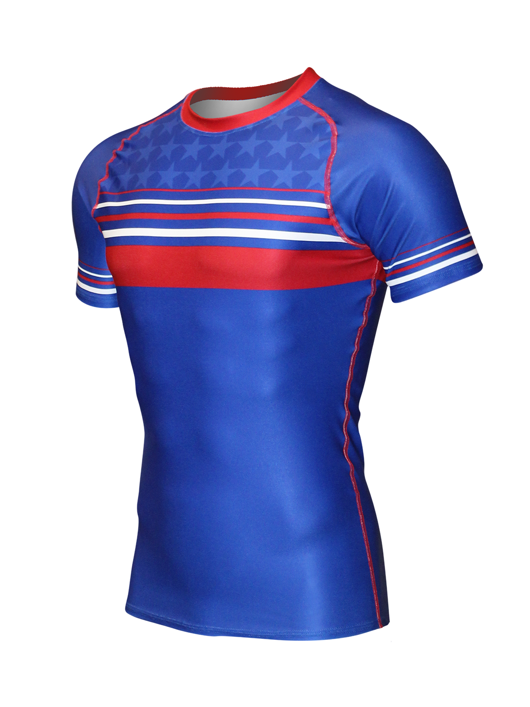 The U.S.A. Stripes Compression Shirt