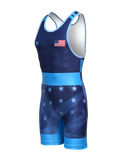 The Spangled UWW Series Men's Singlet