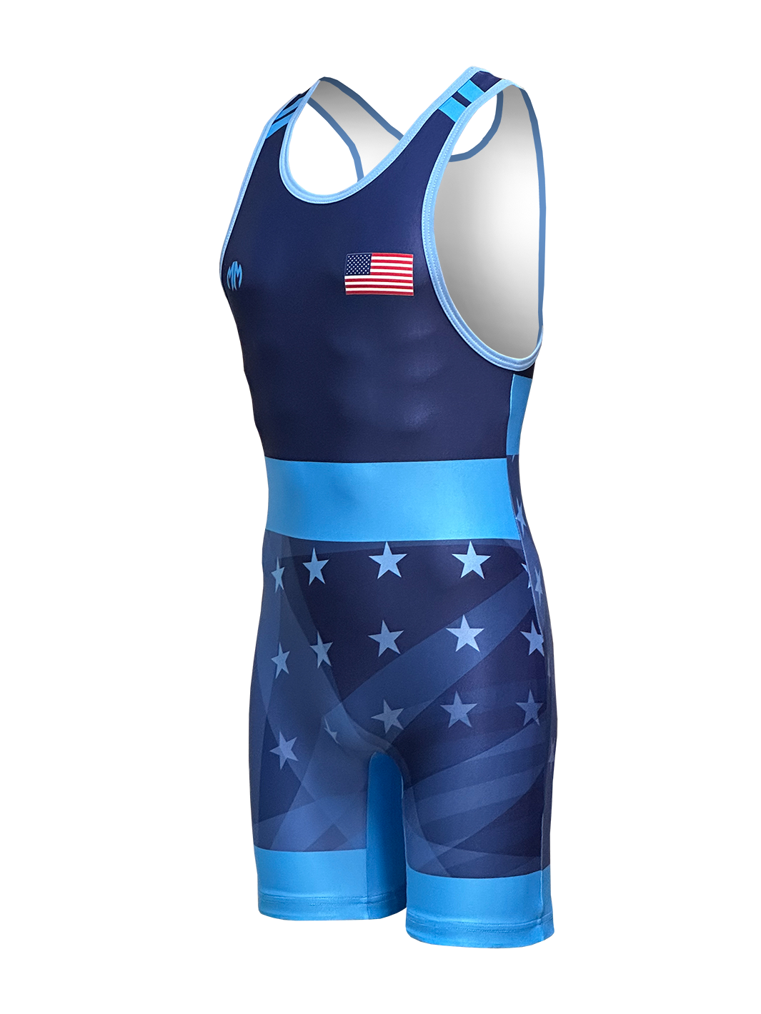 The Spangled UWW Series Men's Singlet