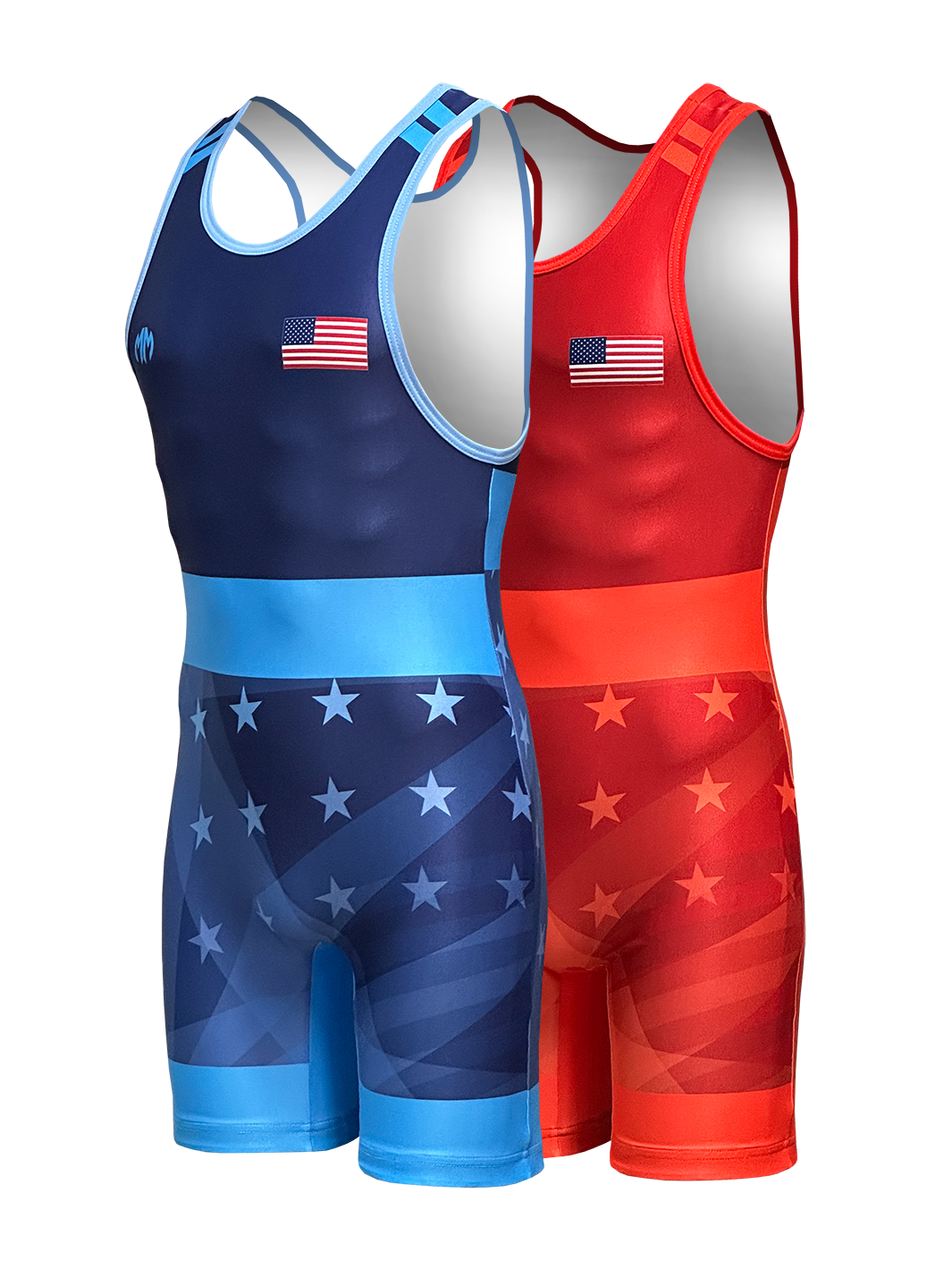 The Spangled UWW Series Men's Singlet