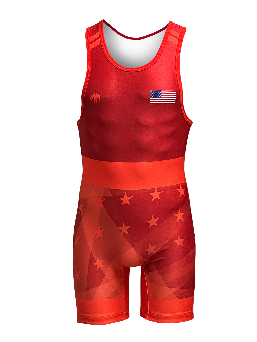 The Spangled UWW Series Men's Singlet