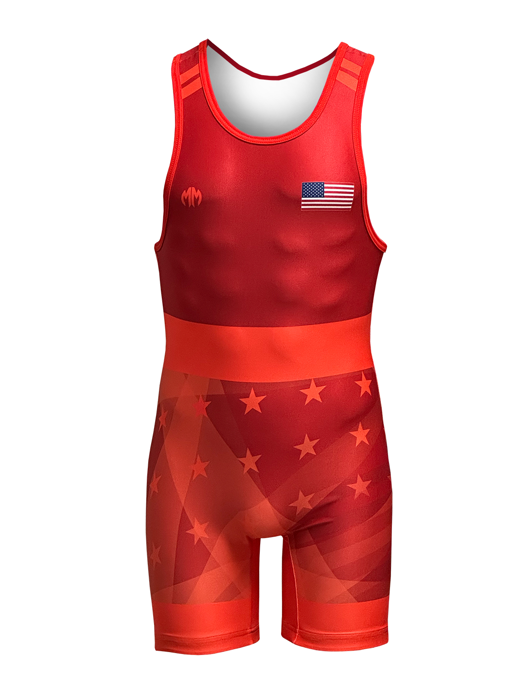 The Spangled UWW Series Men's Singlet