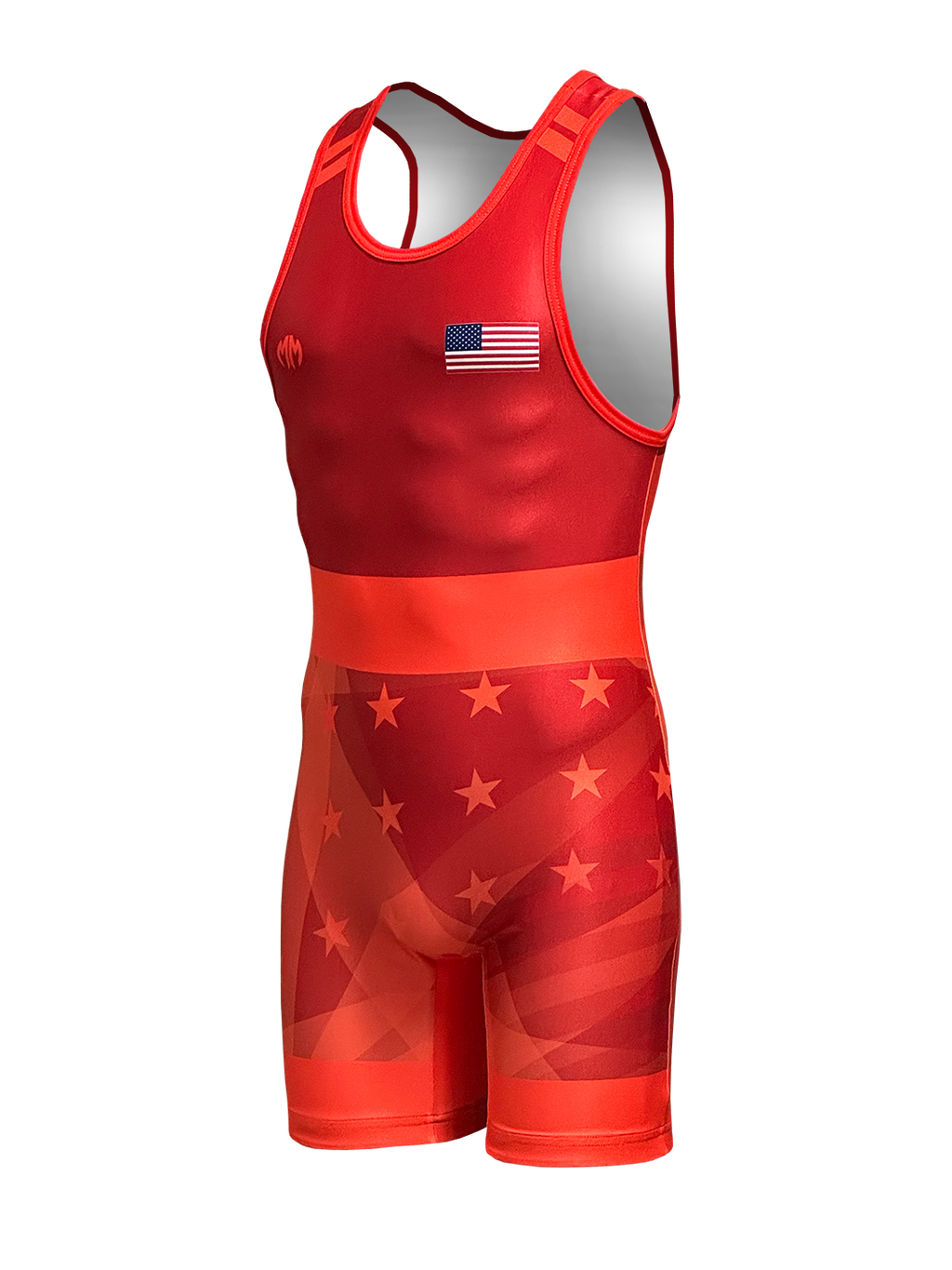 The Spangled UWW Series Men's Singlet