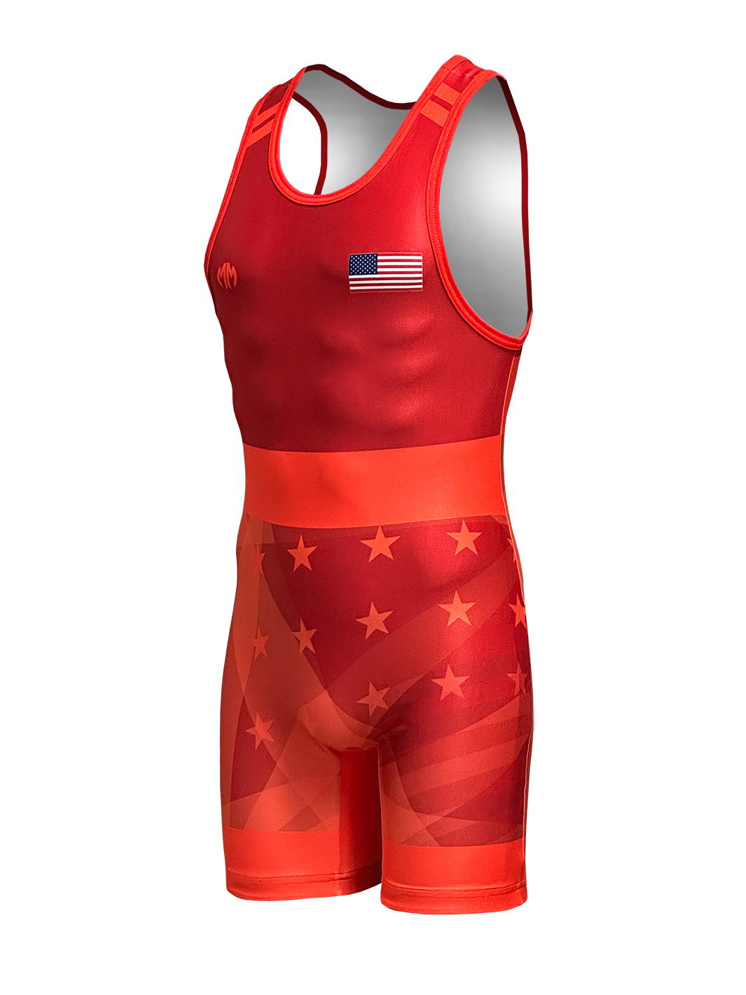The Spangled UWW Series Men's Singlet